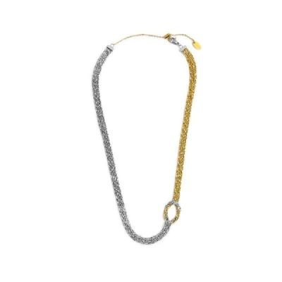 Marlù - COLLANA ACCIAIO ORO...