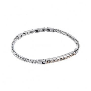 Bracciale Uomo Acciaio...